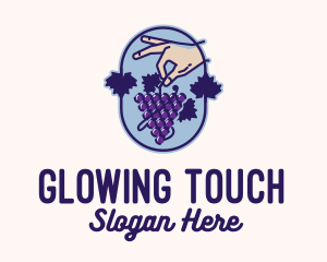 Grape Vine Harvest  logo design