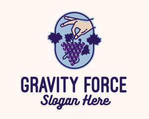 Grape Vine Harvest  logo design