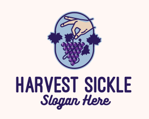 Grape Vine Harvest  logo design