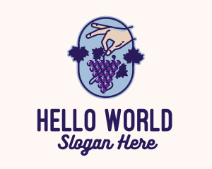 Grape Vine Harvest  logo design