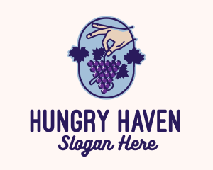 Grape Vine Harvest  logo design