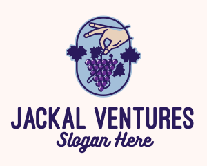 Grape Vine Harvest  logo design