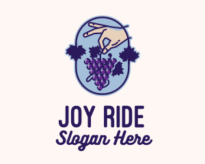 Grape Vine Harvest  logo design