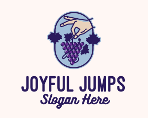 Grape Vine Harvest  logo design