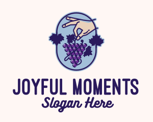 Grape Vine Harvest  logo design