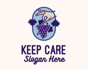 Grape Vine Harvest  logo design