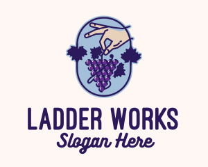 Grape Vine Harvest  logo design