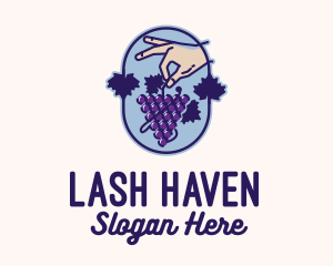 Grape Vine Harvest  logo design