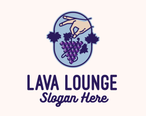 Grape Vine Harvest  logo design