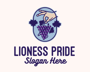 Grape Vine Harvest  logo design