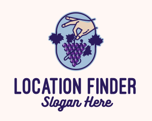 Grape Vine Harvest  logo design