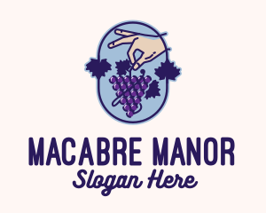 Grape Vine Harvest  logo design