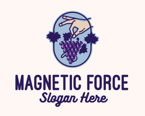 Grape Vine Harvest  logo design