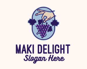 Grape Vine Harvest  logo design