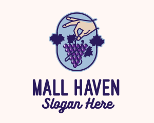 Grape Vine Harvest  logo design