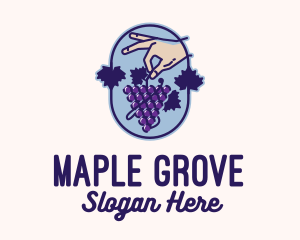 Grape Vine Harvest  logo design