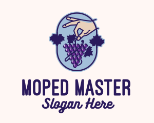 Grape Vine Harvest  logo design