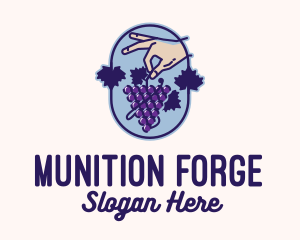 Grape Vine Harvest  logo design