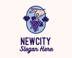 Grape Vine Harvest  logo design