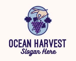 Grape Vine Harvest  logo design