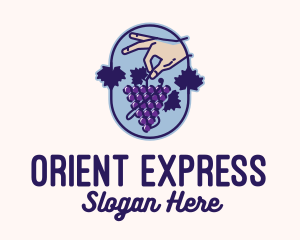 Grape Vine Harvest  logo design