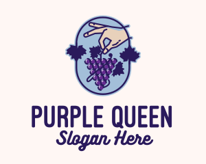 Grape Vine Harvest  logo design