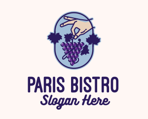 Grape Vine Harvest  logo design