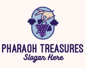 Grape Vine Harvest  logo design