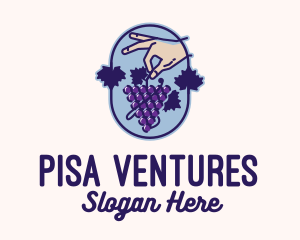 Grape Vine Harvest  logo design