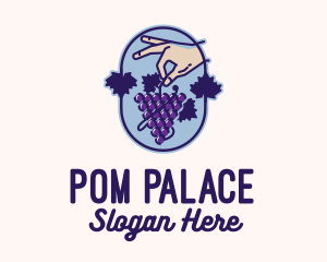 Grape Vine Harvest  logo design