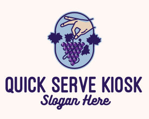 Grape Vine Harvest  logo design