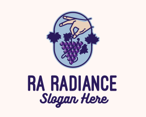 Grape Vine Harvest  logo design