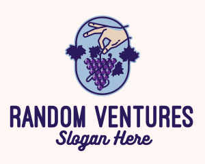 Grape Vine Harvest  logo design