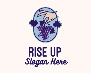 Grape Vine Harvest  logo design