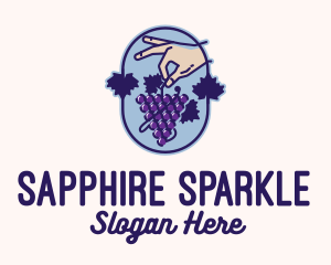 Grape Vine Harvest  logo design