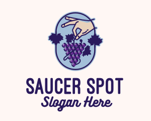 Grape Vine Harvest  logo design