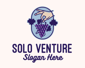 Grape Vine Harvest  logo design