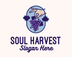 Grape Vine Harvest  logo design