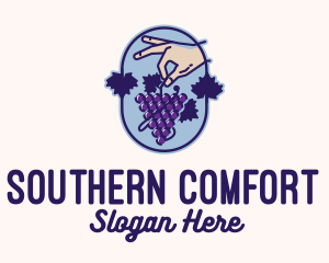 Grape Vine Harvest  logo design