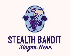 Grape Vine Harvest  logo design