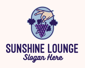 Grape Vine Harvest  logo design