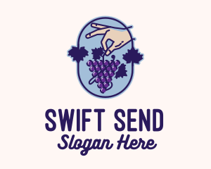 Grape Vine Harvest  logo design