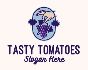 Grape Vine Harvest  logo design