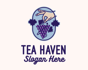 Grape Vine Harvest  logo design