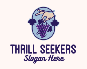 Grape Vine Harvest  logo design