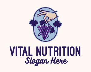 Grape Vine Harvest  logo design