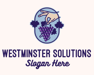 Grape Vine Harvest  logo design