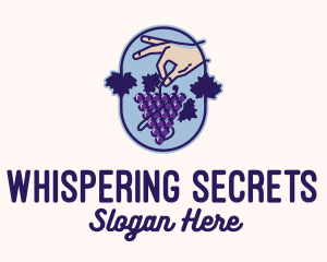 Grape Vine Harvest  logo design