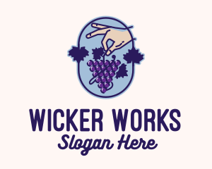 Grape Vine Harvest  logo design