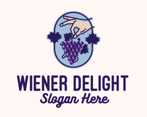 Grape Vine Harvest  logo design